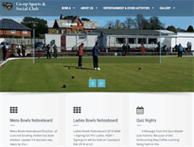 Tablet Screenshot of coopclub.co.uk